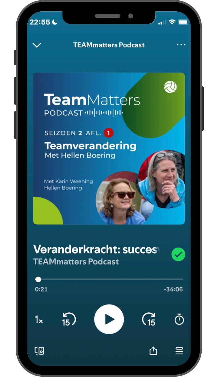 Teammatters podcast Karin Weening en Marjolein Torenbeek